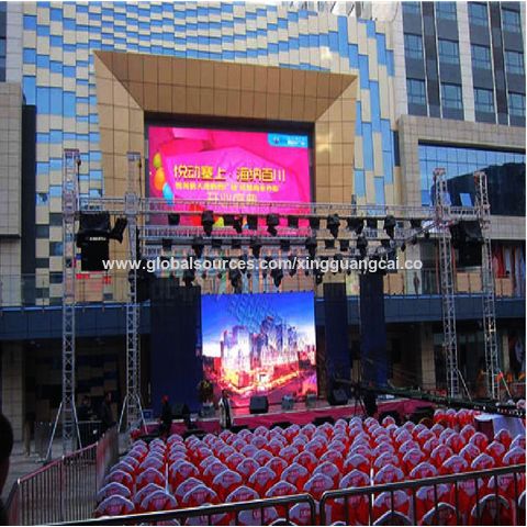 China HD 250*250mm led modular led stage display full color SMD p2.976 ...