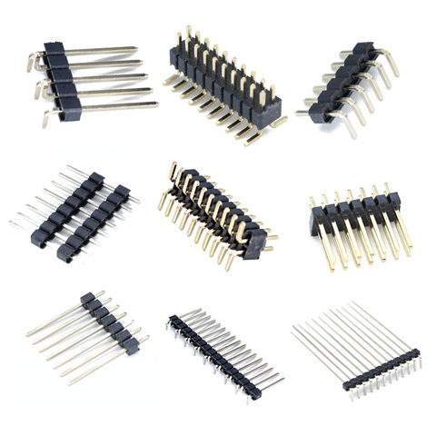 China Customized Header Pins Connector PCB Board SMD SMT Male Pin ...