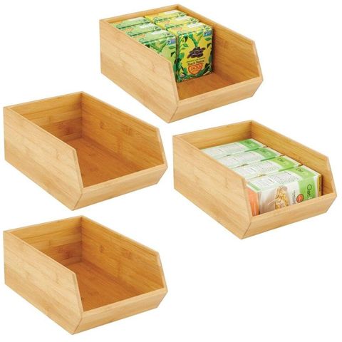 Buy Wholesale China Factory Price Wholesale Cheap Eco-friendly 2 Pack  Bamboo Spice Packet Organizers With 3 Divided Sections For Kitchens,  Restaurant & Box at USD 2.55