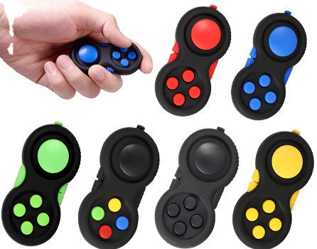 Fidgetz Finger Fidgets Pad Pads Finger Spinners Stress relieving Toys NEW 2021 