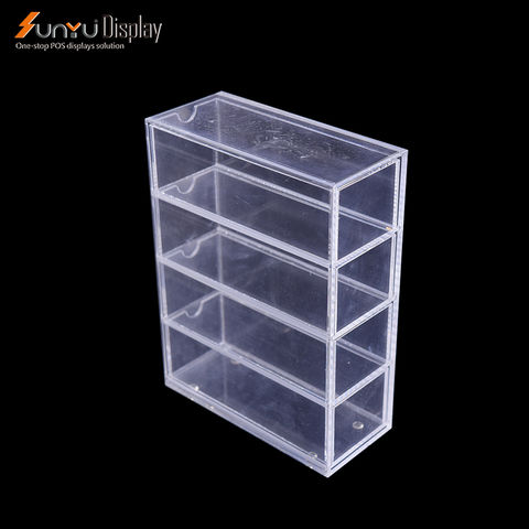 12 L Clear Self Adhesive Plastic Shelf Divider - Store Fixtures Direct