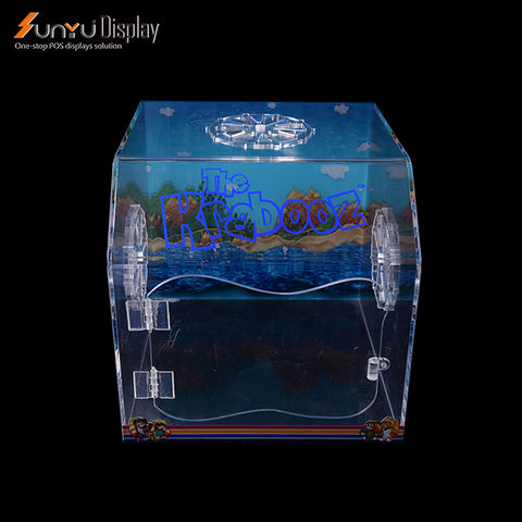 Custom, LED and Acrylic turtle box Aquariums 