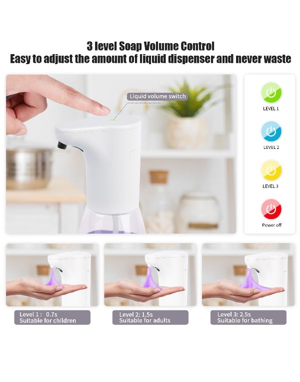 Bathroom and kitchen automatic alcohol spraying dispenser soap dispenser with Infrared sensor supplier