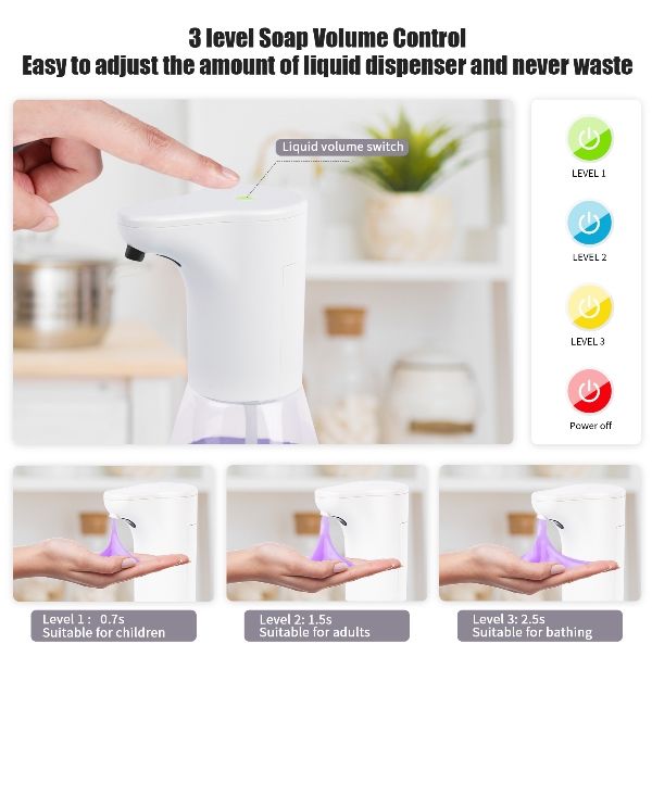 Bathroom and kitchen automatic alcohol spraying dispenser soap dispenser with Infrared sensor supplier