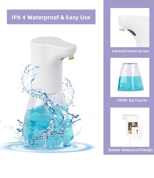 Bathroom and kitchen automatic alcohol spraying dispenser soap dispenser with Infrared sensor supplier