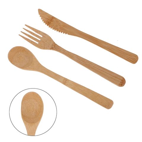 Compre Precio Barato Ecol gico 100 Bamb Biodegradable Utensilios