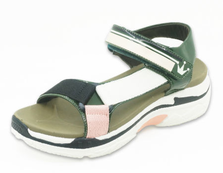 China Fábrica casual cómoda del OEM de señora Outdoor Sandals Girl Shoes de  las sandalias del deporte de las mujeres de la sandalia de Footbed  encendido Global Sources,Sandalias de la diapositiva de