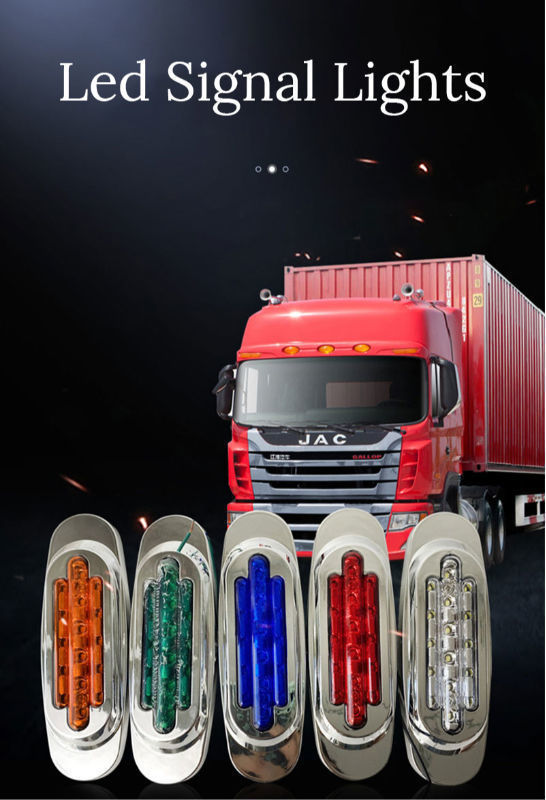 China 24V Signal Lights Trailer Truck Led Side Marker Indicator Lamp on
