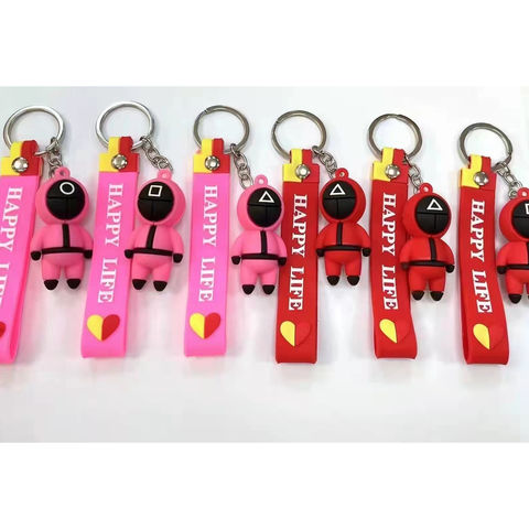 Wholesale Hot Selling Hot Sell Lipstick Keychain Holder Pu Leather