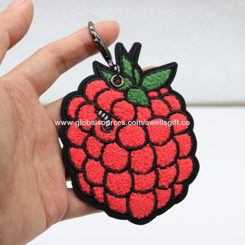 Custom Embroidered Keychain Woven Iron on Patches for Clothing