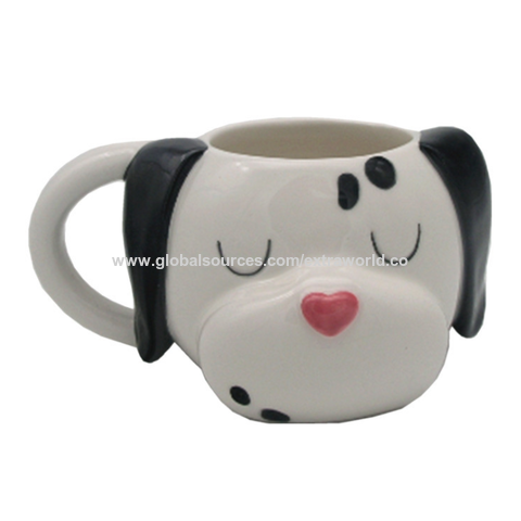 Buy Wholesale China Hot Sale Simple Animal Design Hand-painted Ceramic  Coffee Mug & Cute Ceramic Mug at USD 0.8