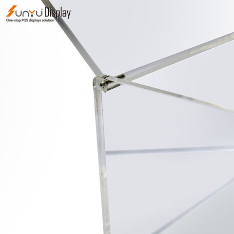 Buy Wholesale China Transparent Plexiglass Acrylic Rectangle Storage Box  With Flip Lid & Acrylic Storage Box at USD 5.8