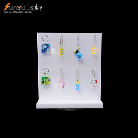 Buy Wholesale China Wholesale Custom Size White Acrylic Artifact Display  Stand Acrylic Keychain Holder & Keychain Holder at USD 24.5