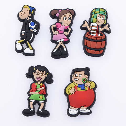 Fashion Vintage Anime Croc Charms DIY Cartoon Cute Shoe Charms for