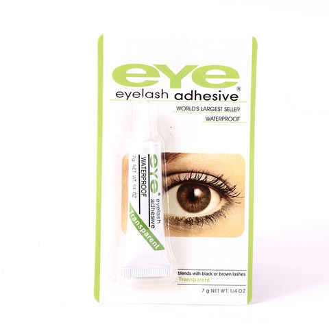 Venta al por mayor de pegamento para pestañas para ojos sensibles blanco, negro y transparente - Alta demanda