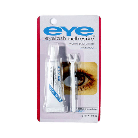 Venta al por mayor de pegamento para pestañas para ojos sensibles blanco, negro y transparente - Alta demanda
