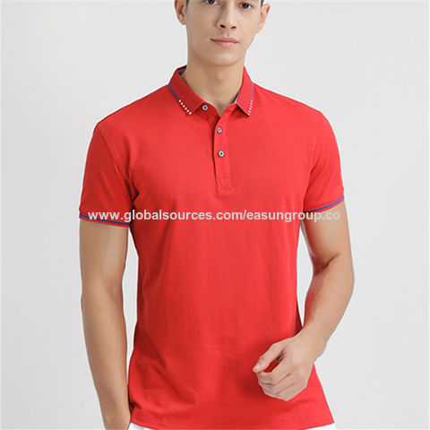 Wholesale Trendy Sublimated Polo Shirts Green & Red Collection