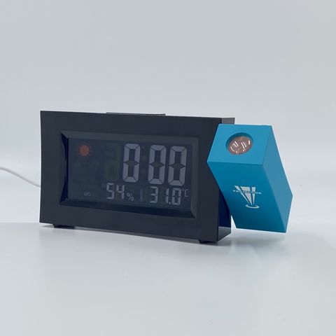 8290 Électronique Couleur Écran Météo Horloge Météo Prévisions Horloge De  Projection Horloge Numérique Rotative Avec Câble USB