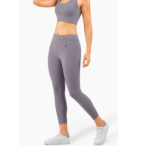 China Yoga pants with High-waisted Peach Butt workout pants with tight ...