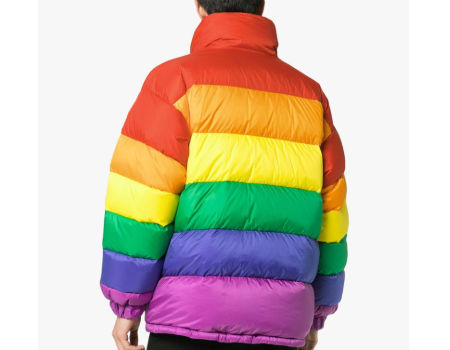 Keaac Men Down Jacket Thicken Zipper Stand Collar Pocket Outwear Plus Size Coat