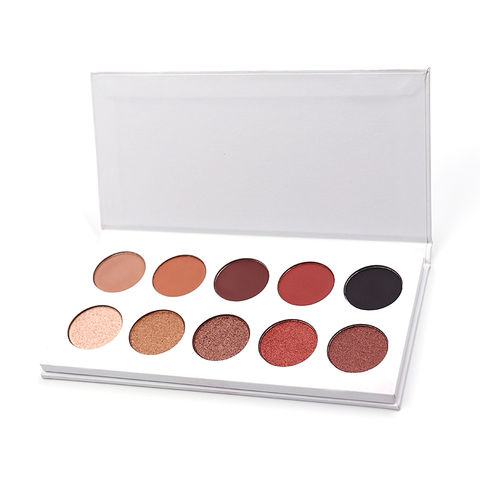 Nine Color Eyeshadow Tray Earth Color Pearl Small Portable Makeup Palette -  China Make up and Eyeshadow price