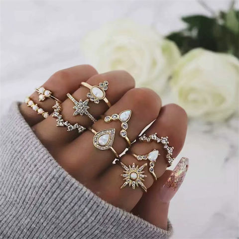 Buy Wholesale China O Rings Metal Open Rose Gold Spring Rings For