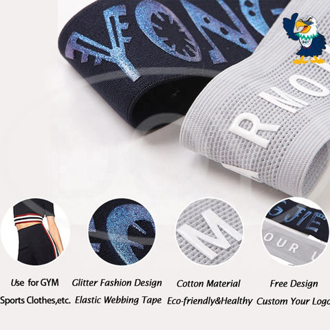 Eco-Friendly Customized Woven Elastic Polyester Fabric Tape