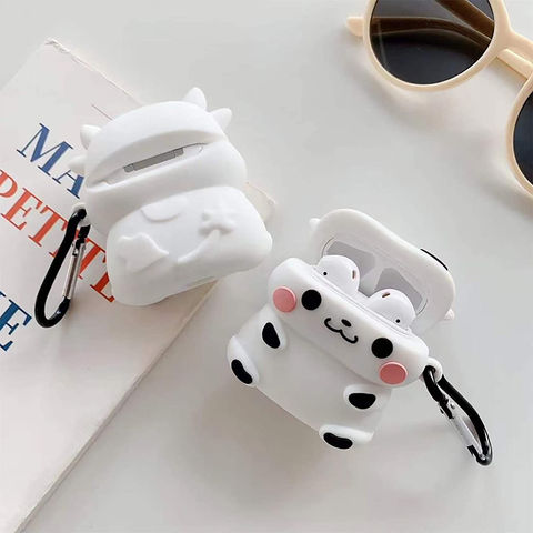 Case for Airpods 1&2 Case,Silicone 3D Cute Funny Cartoon Character