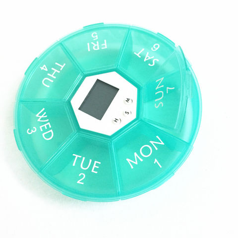 Source Wholesale Pills and Mirror Box Small Metal Pill Box 3-day