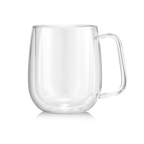 Wholesale Glass Coffee Mugs 12Oz Clear Glass With Handle