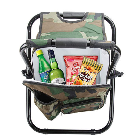 Buy China Wholesale Outdoor Multi-function Cooler Bag Portable Garden  Fishing Hunting Beach Backpack Folding Chair & Backpack Folding Chair $2