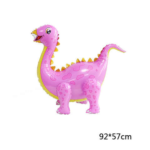 Eanjia 3D Foil Dinosaur Balloon 2pcs Pterodactyl Balloons Cartoon Dino