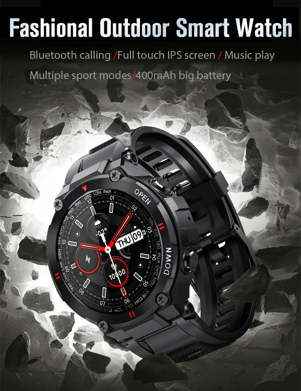 China Supervisión de estado vendedora caliente K22 Smartwatch Reloj del  deporte de la aptitud de la fábrica de la prenda impermeable de Smartwatch  IP67 encendido Global Sources,Smartwatch K22,reloj del deporte,reloj de la