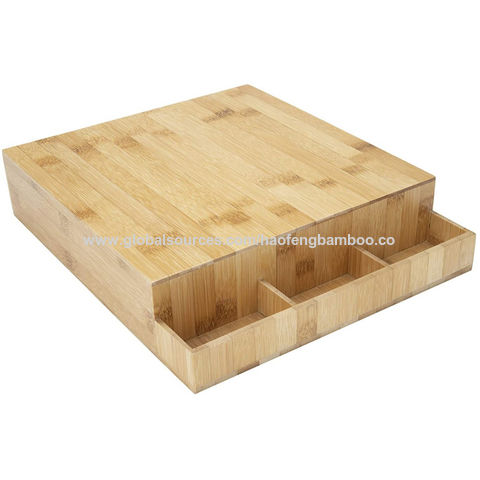 Custom Acacia Wood 3 Tier 6 Grid Sundries Storage Organizer Box Drawer -  China Wooden Storage Organizer and Acacia Wood Box price