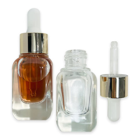 1pc Tea-colored Glass Dropper Essential Oil Bottle, Cosmetic Liquid Storage  Bottle For Diy Cosmetics