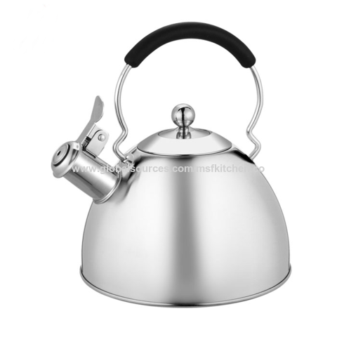 Dropship 2L Whistling Kettle For Gas Stove Induction Cooker Stainless Steel  Whistling Kettle Tea Kettle Water Bottle Coffee Tea Pot to Sell Online at a  Lower Price