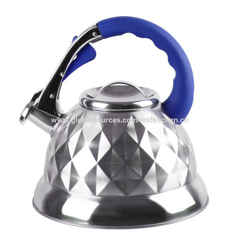 Whistling Tea Kettles for Stovetop Induction, Enameled Interior Tea Pot for  Anti-Rust, Audible Whistling Hot Water Kettle for Kitchen - China Tea Kettle  and Whistling Kettle price