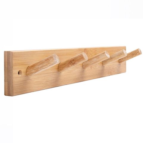 1 Soporte De Madera Para Llaves De Entrada, Estante De Almacenamiento Con  Gancho Para Ropa Y Sombreros, Estantes Organizadores De Artículos Diversos  Para Colgar Montados En La Pared Del Hogar Con Soporte