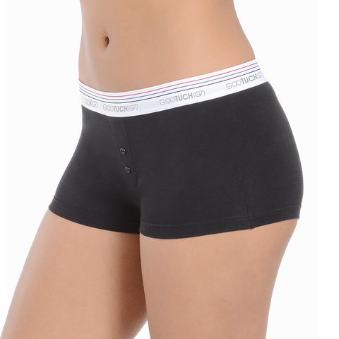 High Quality Cotton Boxer Seamless Cotton Panties And Boyshorts For Women  With Silver Waistband Cute And Short Underwear For A Stylish Look 201112  From Bai06, $8.95