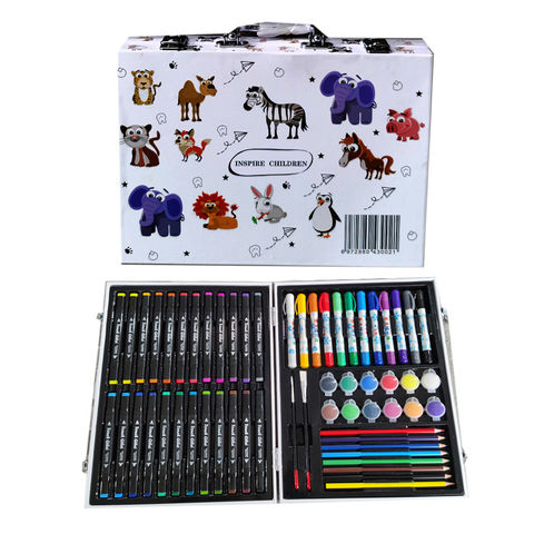 Buy Wholesale China 208pcs Kids Drawing Complete Coloring English Russian  Language Version Super Mega Art Set With Easel & Kids Drawing Children's Art  Sets at USD 1.05