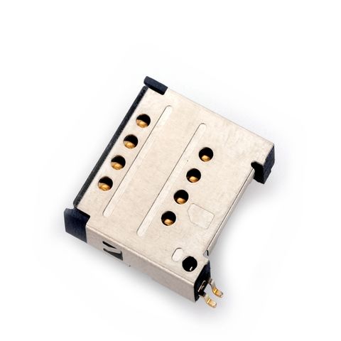 China H2.60 mm 8 pin smart card readers adapter holder housing on ...