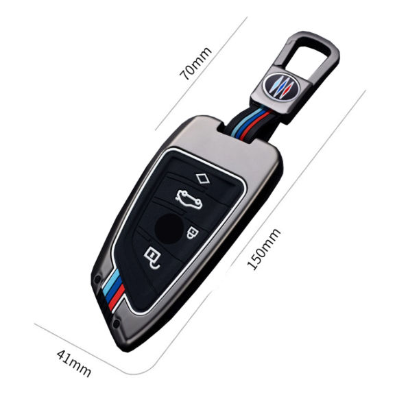 Funda para llavero de coche BMW, protector de carcasa de coche sin llave  con control remoto inteligente