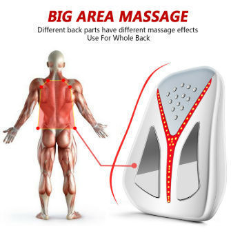 Electric 6 Modes EMS Pulse Therapy Air Pressure Infrared Heating Back  Lumbar Waist Massager - China Waist Massager, Lumbar Massager