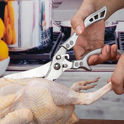 Scissors Household Stainless Steel Strong Chicken Bone Scissors Multi