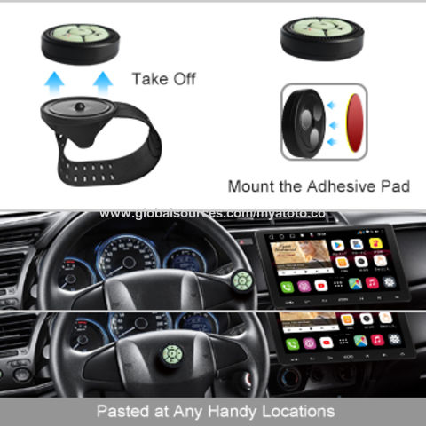 Bouton de commande au volant de voiture sans fil pour autoradio dvd gps  multimédia navigation unité de tête bouton de télécommande 10 touches