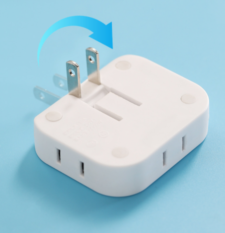 China 180 rotary socket converter one to three household ultra-thin ...