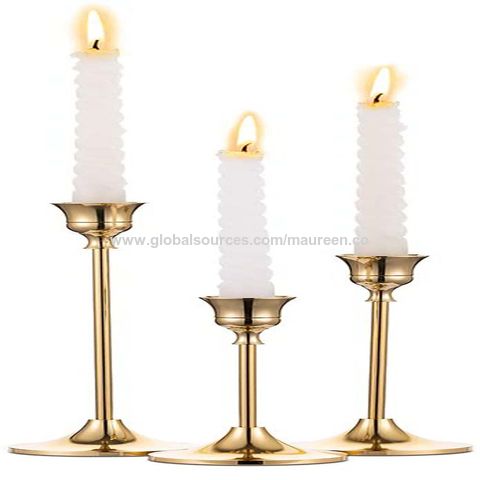 6 Pcs Vintage Candlestick Holders Taper Resin Candle Holder Retro Antique  Candle Holder Floral Decorative Candle Sticks for Wedding Anniversary Table