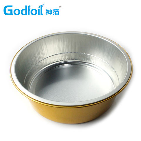 Silver/Golden Food Grade Disposable Lunch Box Takeaway BBQ Baking Aluminum Foil  Containers - China Aluminum Foil and Aluminium Foil price