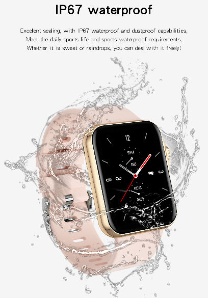 D06 Smart Watch, Smart Bracelet Fitness Tracker 1.6 inch IPS HD Full Touch Display Bluetooth Calling supplier