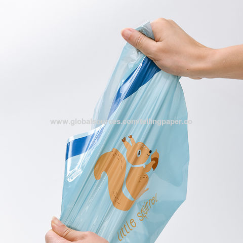 30gallon HDPE LDPE Plastic Type White Kitchen Trash Can Liners with  Drawstring - China Trash Bag and Rubbish Bag price
